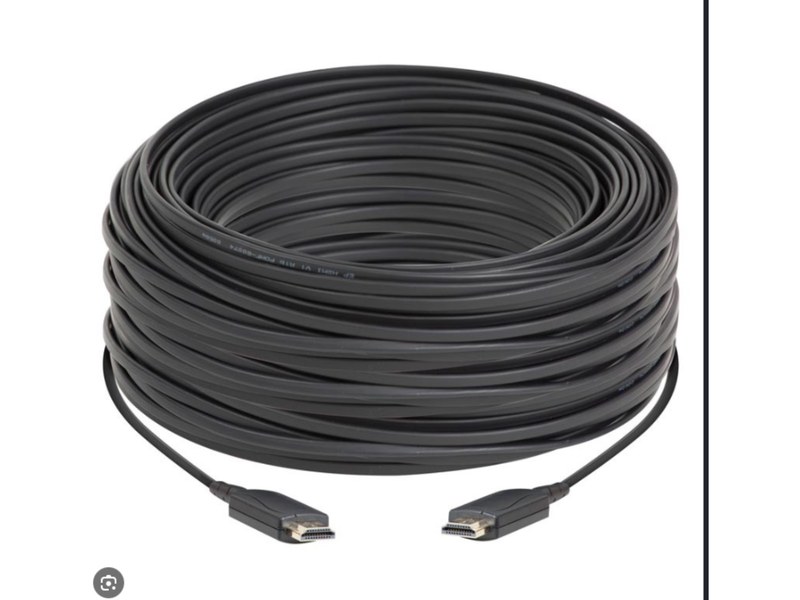 Catalogue illustration of 100 m Optical HDMI Cable