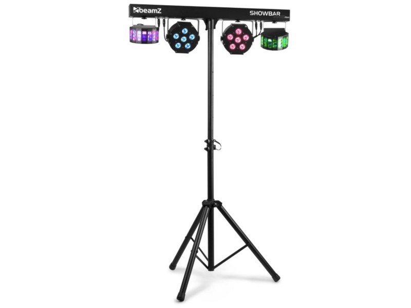 Catalogue illustration of 4-in-1 Party Lighting Showbar with Stand