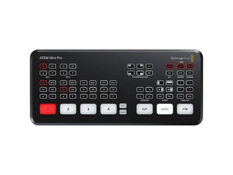 Catalogue illustration of Blackmagic ATEM Mini 4-Input HDMI Switcher