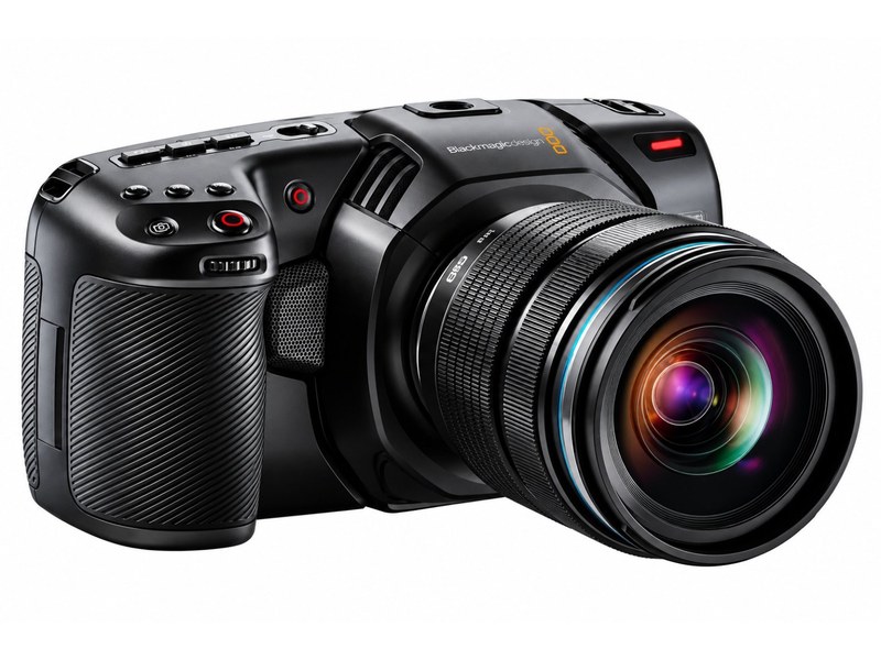 Catalogue illustration of Blackmagic Pocket Cinema Camera