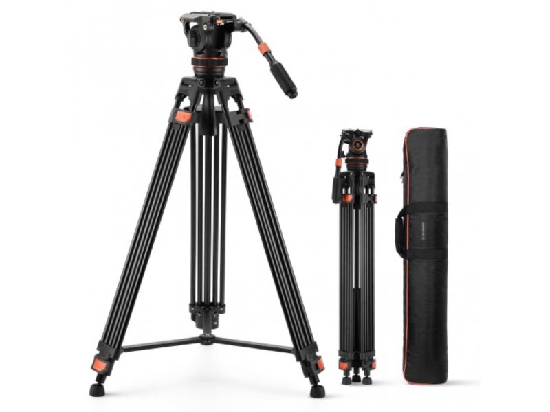 Catalogue illustration of Camera Tripod — Video tripod