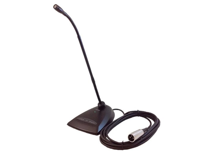 Catalogue illustration of Lectern Gooseneck Microphone