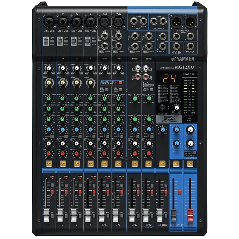 Yamaha MG12XU 12-Channel Mixer