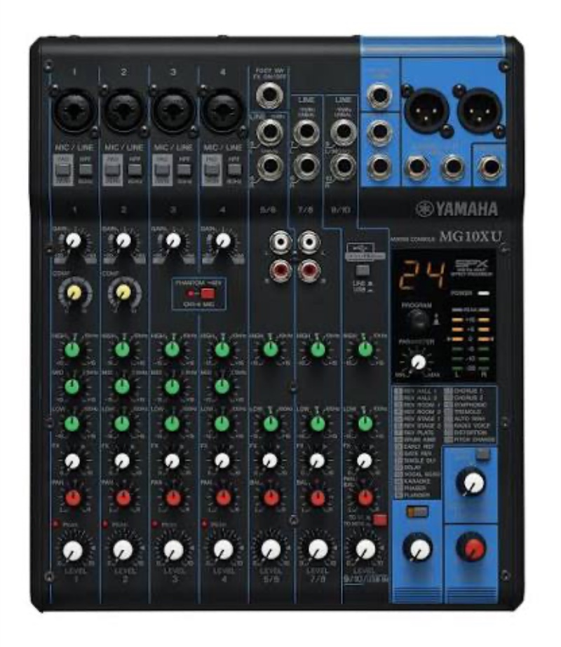 Yamaha MG10X 10-Channel Mixer