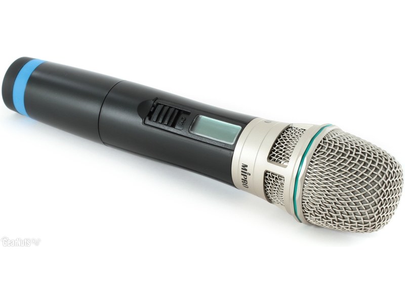 Catalogue illustration of Mipro Wireless Handheld Microphone