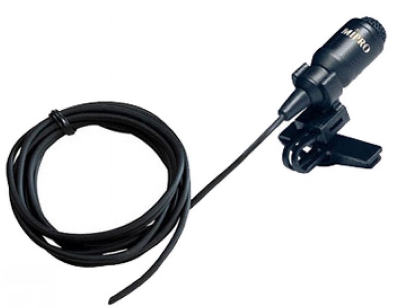 Catalogue illustration of Mipro Wireless Lapel Microphone and Bodypack