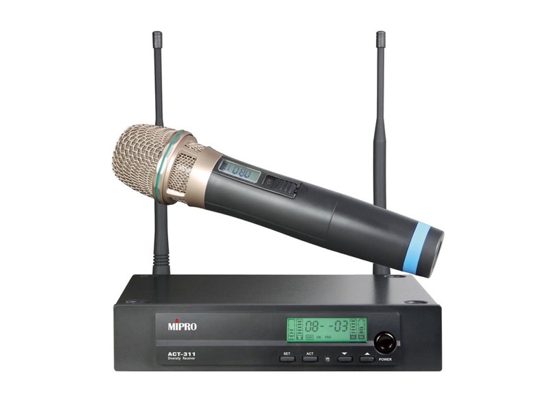 Catalogue illustration of Mipro Wireless Microphone Receiver
